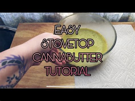 cannabutter stovetop recipe